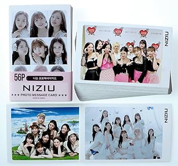 Amazon.co.jp: NiziU ニジュー グッズ フォトメッセージカード